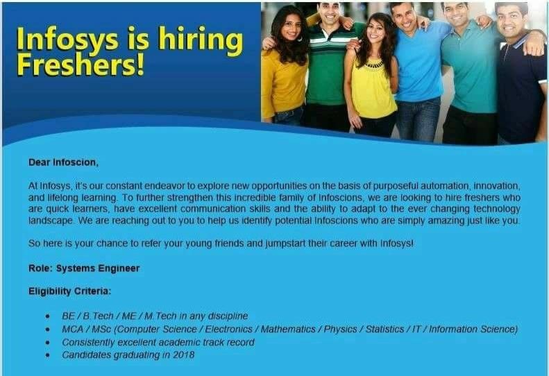 Infosys Careers India